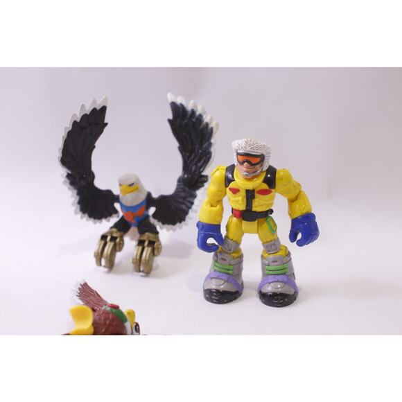 Mattel, Rescue Heroes, Action Figure, Swoop, Ariel, Al Pine, ~ 251114-WH 841 - Picture 3 of 4